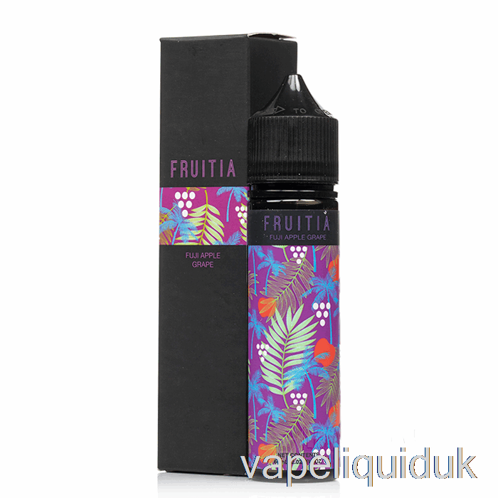 Fuji Apple Grape - Fruitia - 60mL 6mg Vape Liquid